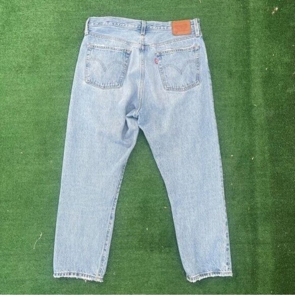 Levi's Premium Light Blue Jeans Size L - Picture 4 of 9